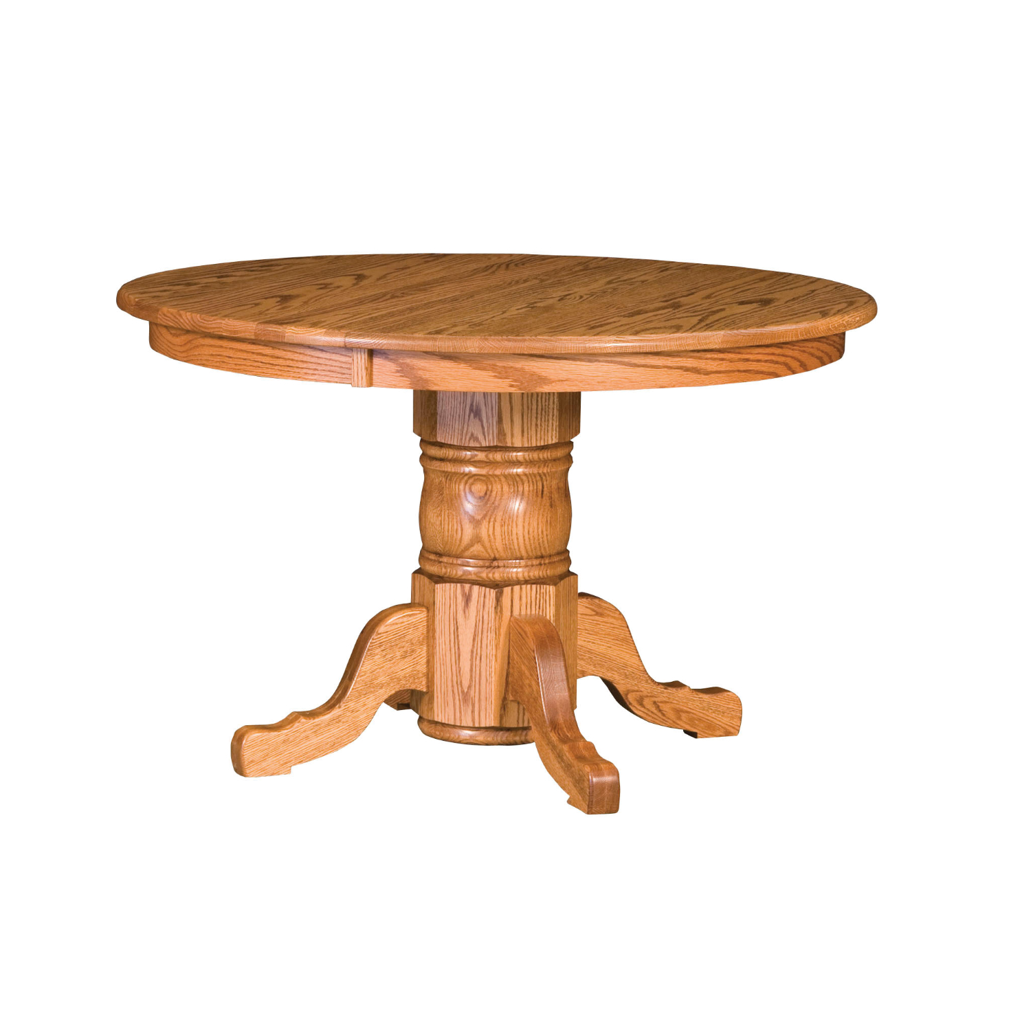 TraditionalSinglePedestalTable